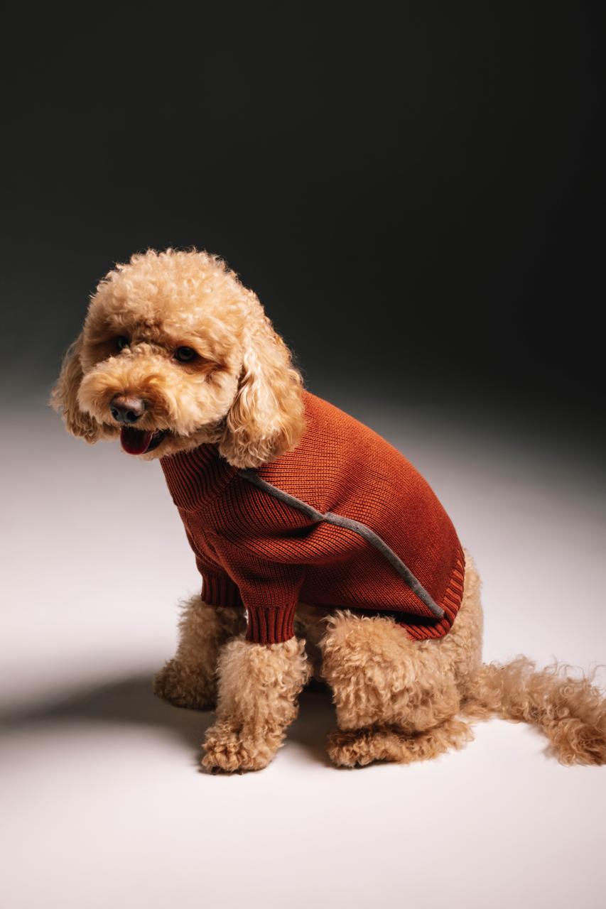 Brick sweater