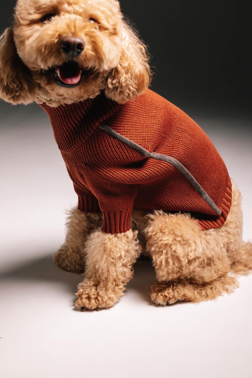 Brick sweater