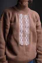Adult embroidery sweater