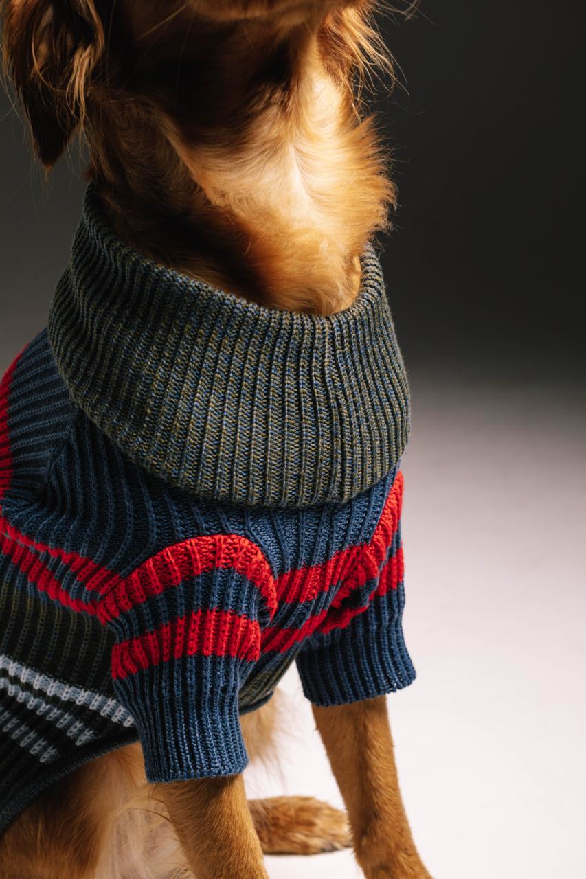 Multicolor melange sweater