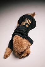 Bronze figures raincoat