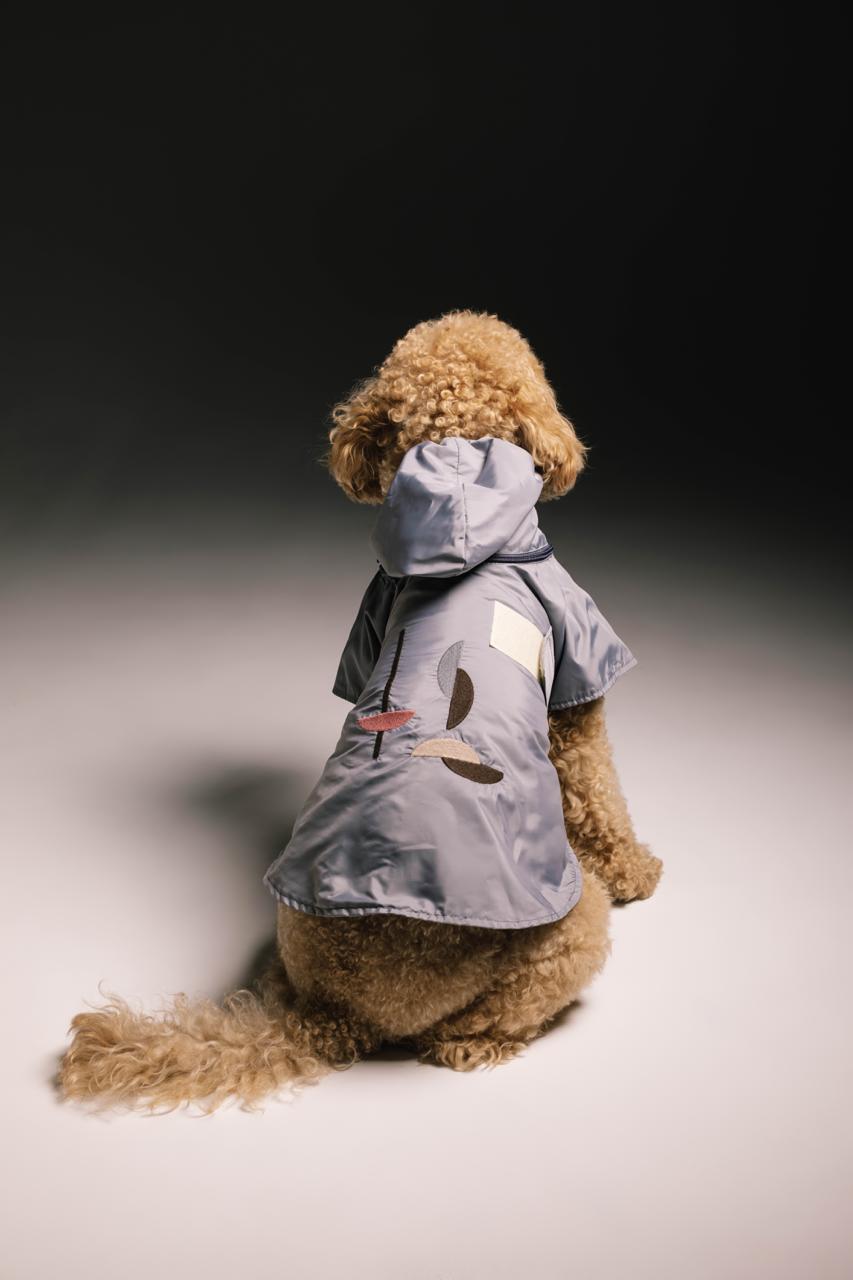 Livid figures raincoat